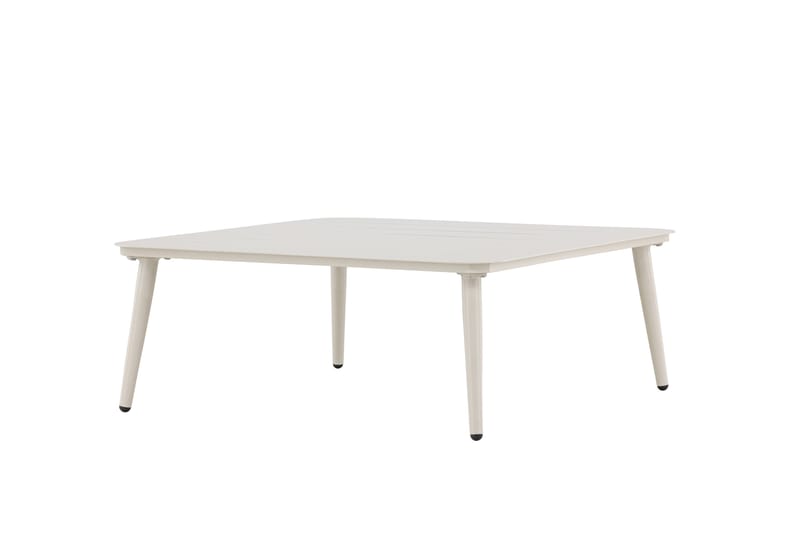 Lina Soffbord Utomhus 90x90 cm - Beige - Utemöbler - Trädgårdsbord & Utebord - Sidobord utomhus