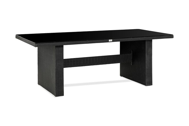 Majestic Matbord 210x100 cm - Svart - Matbord ute