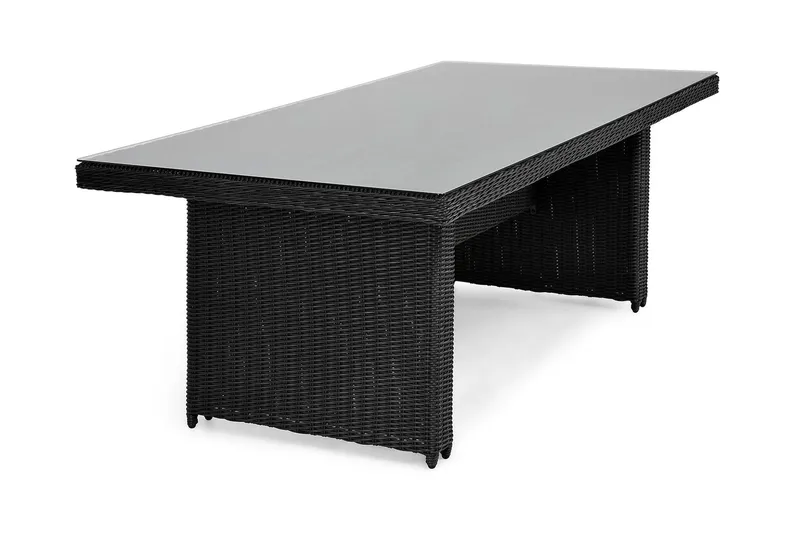 Marcus Matbord utomhus 160x90 cm - Svart - Utemöbler - Trädgårdsbord & Utebord - Matbord ute