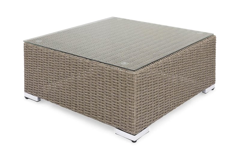 MARCUS Soffbord 70x70 cm Grå - Loungemöbler - Sidobord utomhus - Soffbord utomhus & loungebord