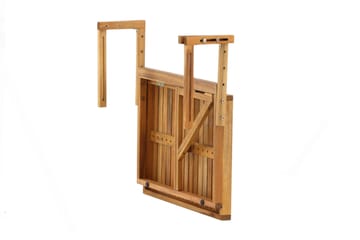 Marion Balkongbord Utomhus 60x45 cm - Trä/Natur - Utemöbler - Trädgårdsbord & Utebord - Matbord ute