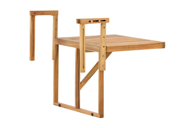 Marion Balkongbord Utomhus 60x45 cm - Trä/Natur - Utemöbler - Trädgårdsbord & Utebord - Matbord ute