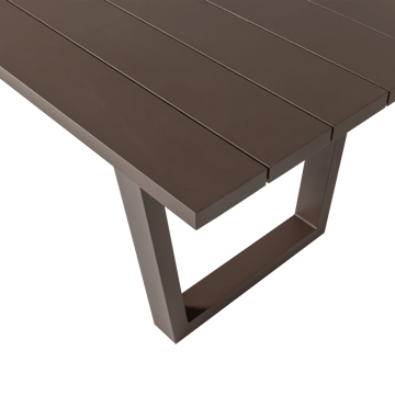 Matbord Bear 240 cm Utomhus - Brun - Utemöbler - Trädgårdsbord & Utebord - Matbord ute