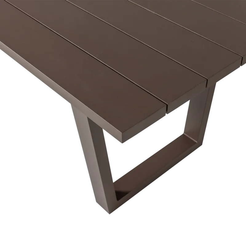 Matbord Bear 240 cm Utomhus - Brun - Utemöbler - Trädgårdsbord & Utebord - Matbord ute