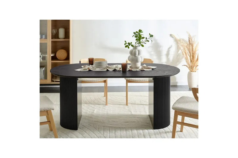 Matbord Savory Svart - Svart - Utemöbler - Trädgårdsbord & Utebord - Matbord ute