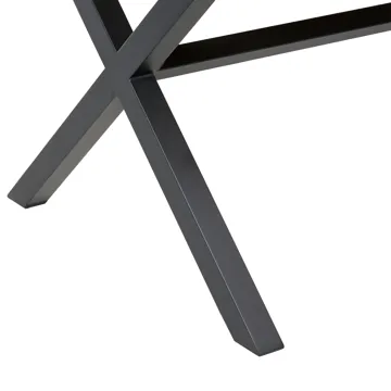 Matbord Tiano 160 cm - Brun - Utemöbler - Trädgårdsbord & Utebord - Matbord ute