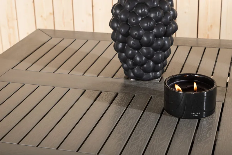 Albany Matbord Utomhus 152-210 cm - Grå/Vit - Utemöbler - Trädgårdsbord & Utebord - Matbord ute