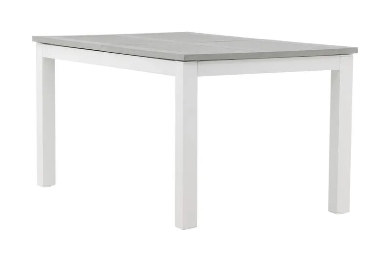 Albany Matbord Utomhus 152-210 cm - Grå/Vit - Utemöbler - Trädgårdsbord & Utebord - Matbord ute