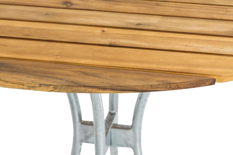 ARILD Matbord Utomhus 110 cm Rund - Akacia - Utemöbler - Trädgårdsbord & Utebord - Matbord ute
