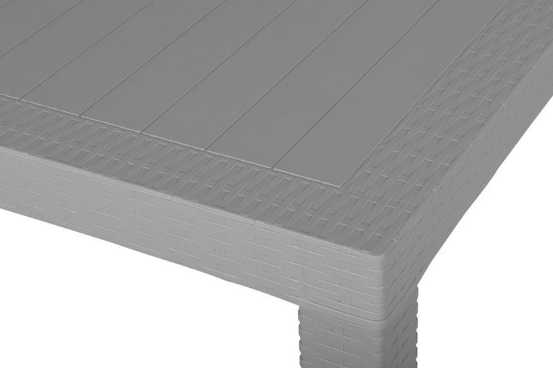 BALDON Trädgårdsbord 140x80 cm Grå - Utemöbler - Trädgårdsbord & Utebord - Matbord ute
