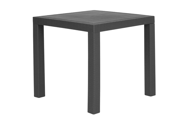 BALDON Trädgårdsbord 80x80 cm Grå - Utemöbler - Trädgårdsbord & Utebord - Matbord ute