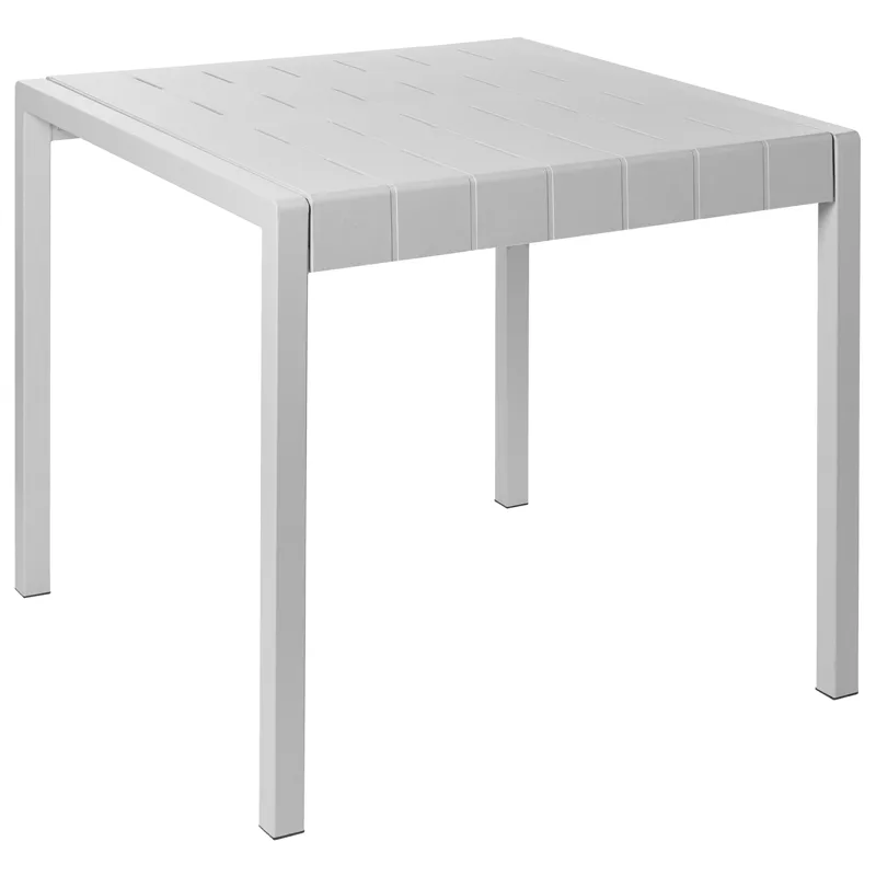 Matbord utomhus Bartica 81x84 cm, Grå