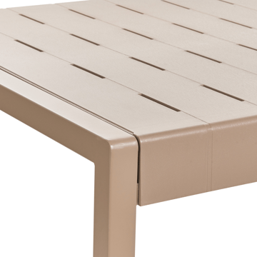 Matbord utomhus Bartica 84x154 cm - Brun - Utemöbler - Trädgårdsbord & Utebord - Matbord ute