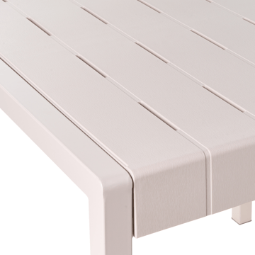 Matbord utomhus Bartica 84x81 cm - Beige - Utemöbler - Trädgårdsbord & Utebord - Matbord ute