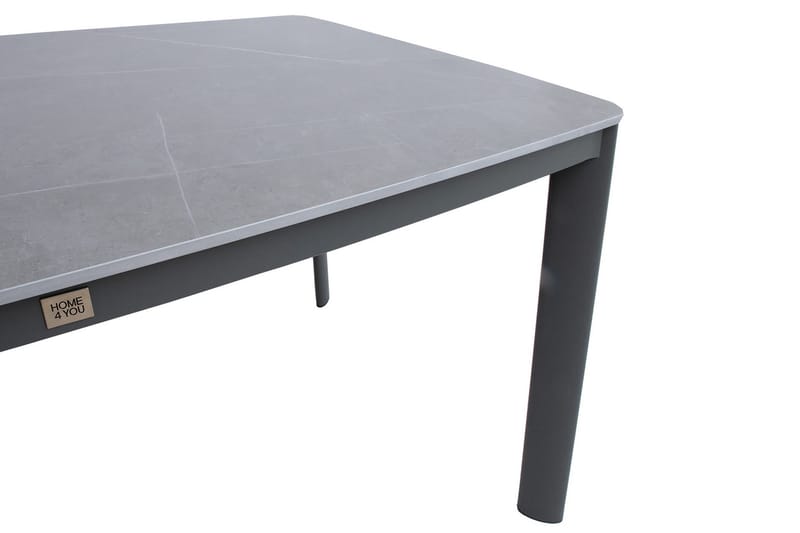 Beida Utebord 180x90xH75 cm Grå - Utemöbler - Trädgårdsbord & Utebord - Matbord ute