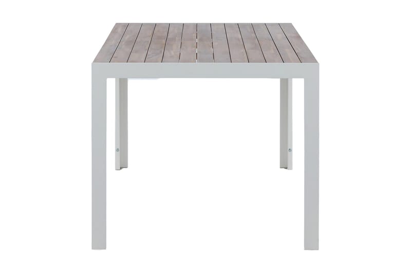 Bois Matbord Utomhus 200 cm - Brun/Vit - Utemöbler - Trädgårdsbord & Utebord - Matbord ute