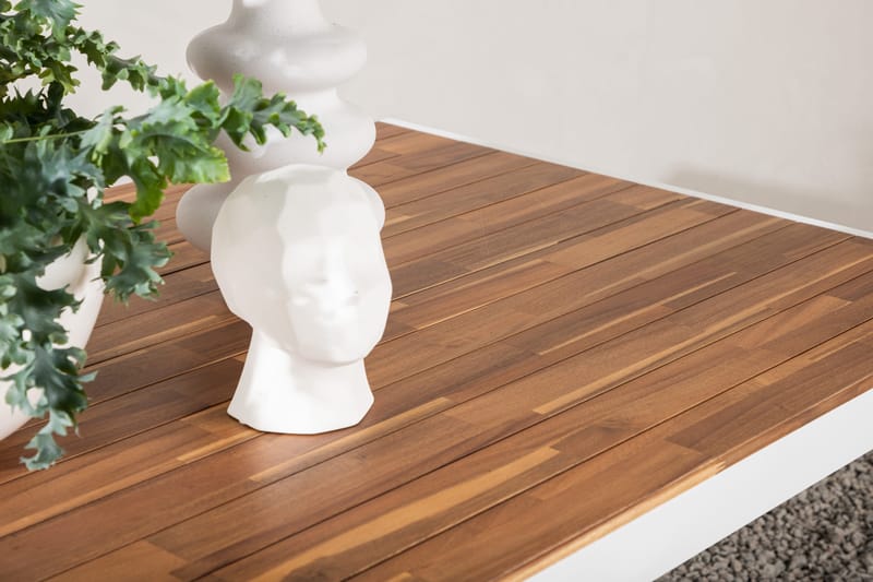 Bois Matbord Utomhus 200 cm - Brun/Vit - Utemöbler - Trädgårdsbord & Utebord - Matbord ute