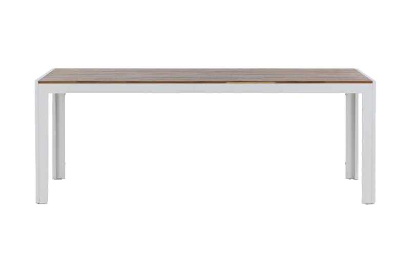 Bois Matbord Utomhus 200 cm - Brun/Vit - Utemöbler - Trädgårdsbord & Utebord - Matbord ute