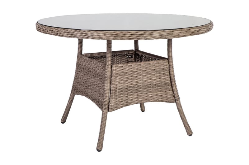 Bord TOSCANA D110xH73cm färg: gråbeige - Matbord ute