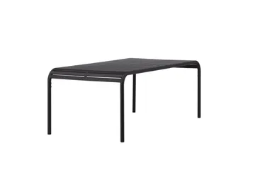 Borneo Matbord Utomhus 200 cm - Svart - Utemöbler - Trädgårdsbord & Utebord - Matbord ute