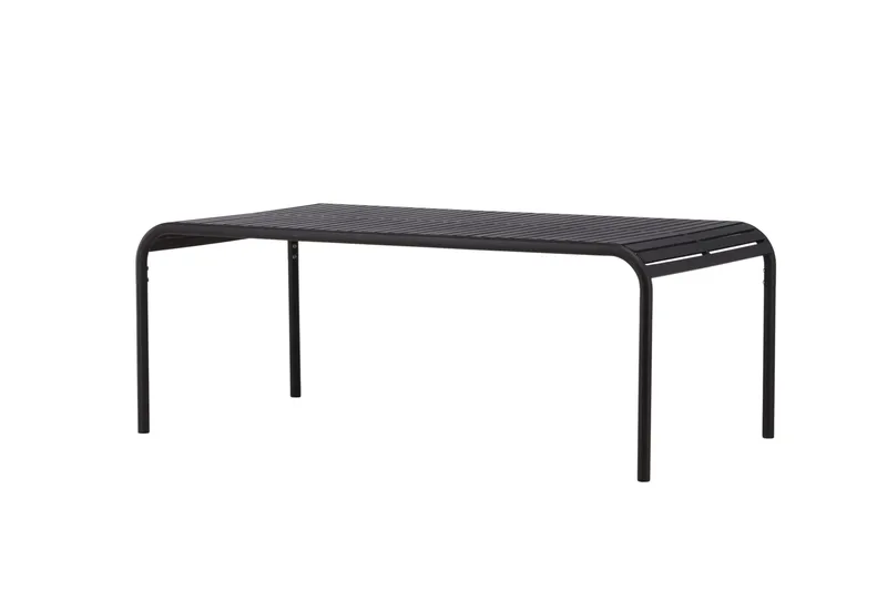 Borneo Matbord Utomhus 200 cm - Svart - Utemöbler - Trädgårdsbord & Utebord - Matbord ute