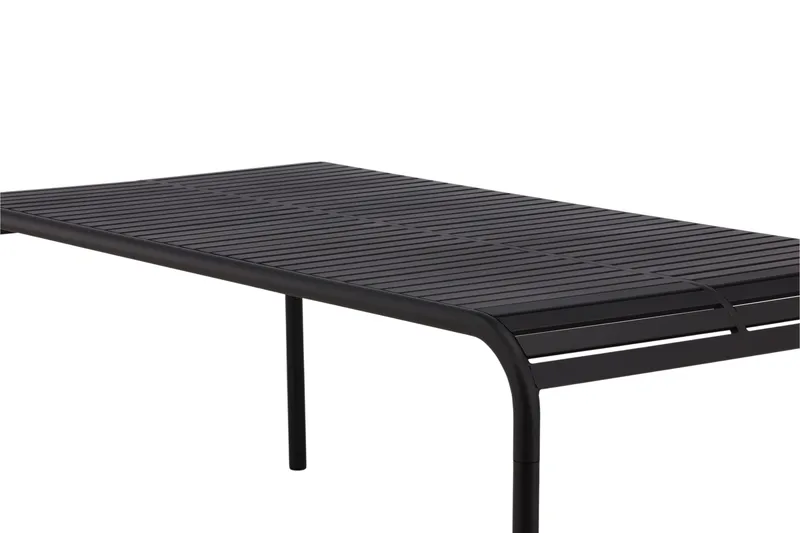Borneo Matbord Utomhus 200 cm - Svart - Utemöbler - Trädgårdsbord & Utebord - Matbord ute