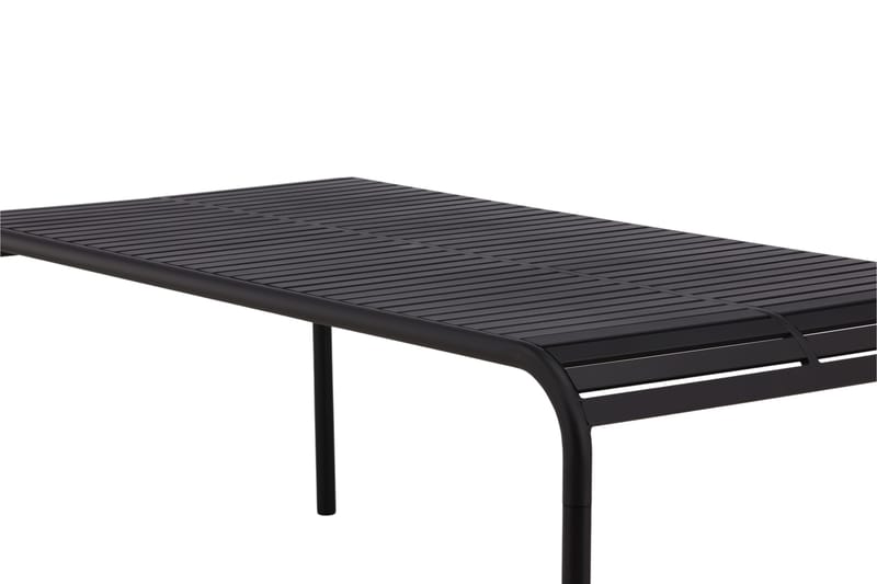 Borneo Matbord Utomhus 200 cm - Svart - Utemöbler - Trädgårdsbord & Utebord - Matbord ute