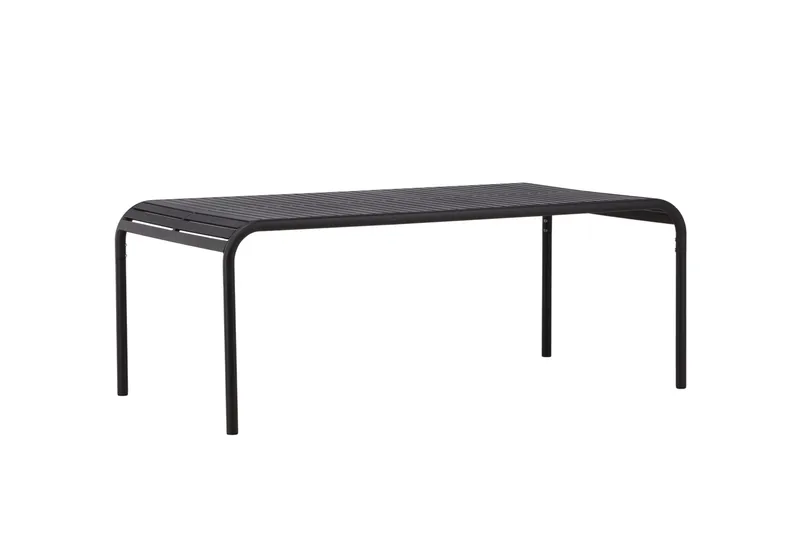 Borneo Matbord Utomhus 200 cm - Svart - Utemöbler - Trädgårdsbord & Utebord - Matbord ute