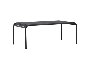 Borneo Matbord Utomhus 200 cm - Svart - Utemöbler - Trädgårdsbord & Utebord - Matbord ute