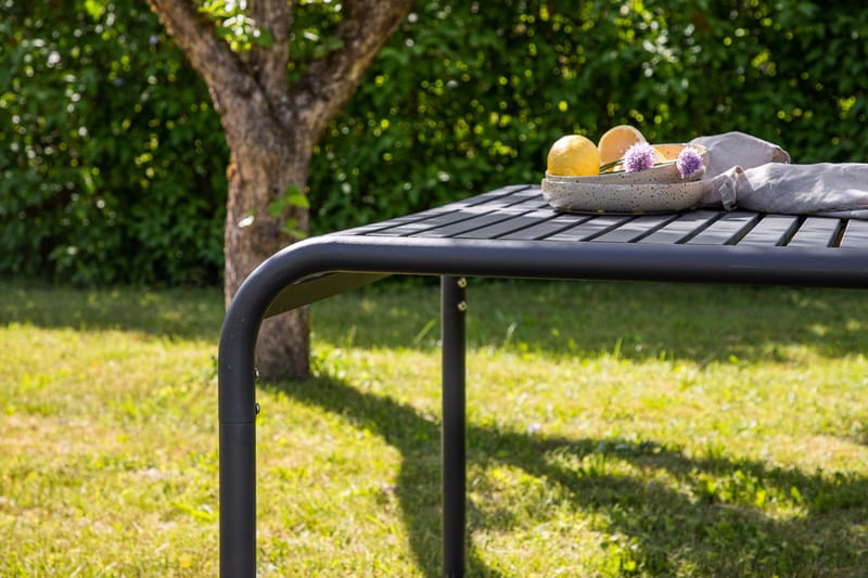 Borneo Matbord Utomhus 200 cm - Svart - Utemöbler - Trädgårdsbord & Utebord - Matbord ute