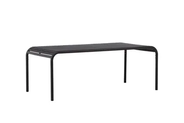 Borneo Matbord Utomhus 200 cm - Svart - Utemöbler - Trädgårdsbord & Utebord - Matbord ute