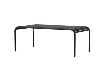 Borneo Matbord Utomhus 200 cm - Svart - Utemöbler - Trädgårdsbord & Utebord - Matbord ute