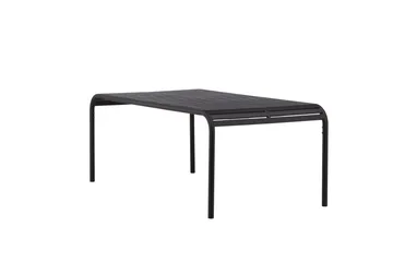 Borneo Matbord Utomhus 200 cm - Svart - Utemöbler - Trädgårdsbord & Utebord - Matbord ute