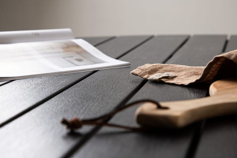 Break Matbord Utomhus 120 cm Rund - Beige - Utemöbler - Trädgårdsbord & Utebord - Matbord ute