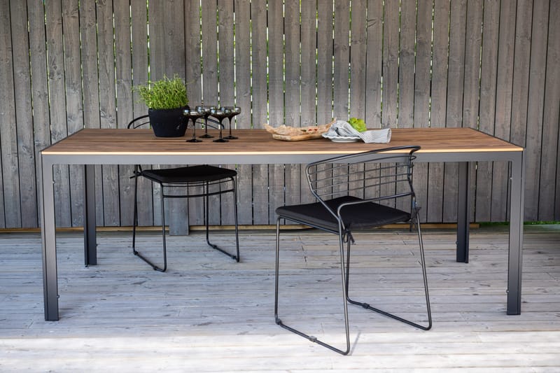 Break Matbord Utomhus 205 cm - Brun - Utemöbler - Trädgårdsbord & Utebord - Matbord ute