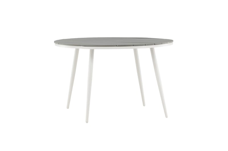 Break Matbord Utomhus Rund Ø120 cm - Beige - Utemöbler - Trädgårdsbord & Utebord - Matbord ute