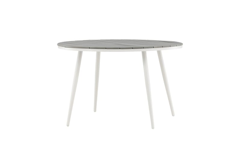 Break Matbord Utomhus Rund Ø120 cm - Beige - Utemöbler - Trädgårdsbord & Utebord - Matbord ute