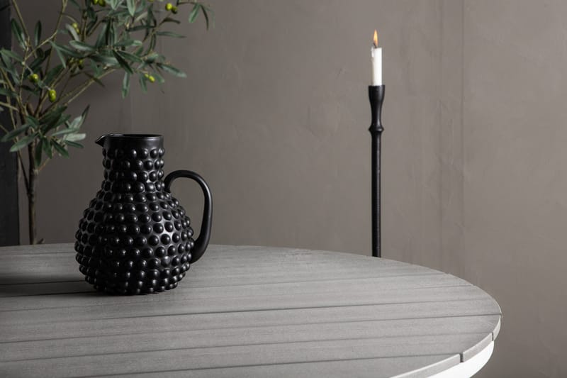 Break Matbord Utomhus Rund Ø120 cm - Beige - Utemöbler - Trädgårdsbord & Utebord - Matbord ute