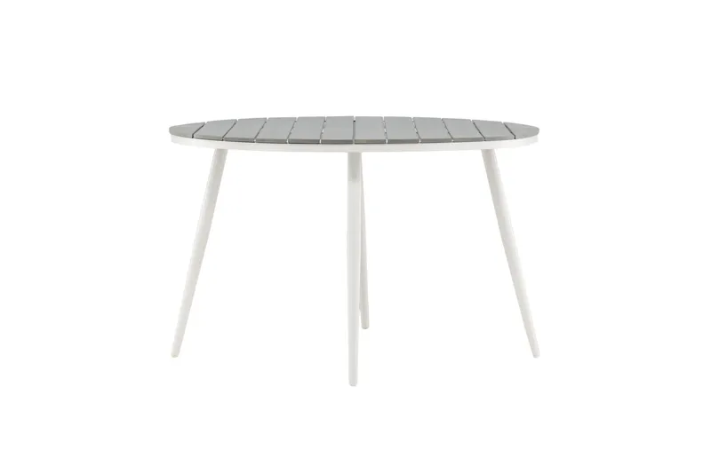 Break Matbord Utomhus Rund Ø120 cm - Beige - Utemöbler - Trädgårdsbord & Utebord - Matbord ute