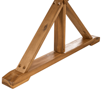 Matbord utomhus Calabritto 90 cm 180 cm Akaciaträ - Brun - Utemöbler - Trädgårdsbord & Utebord - Matbord ute