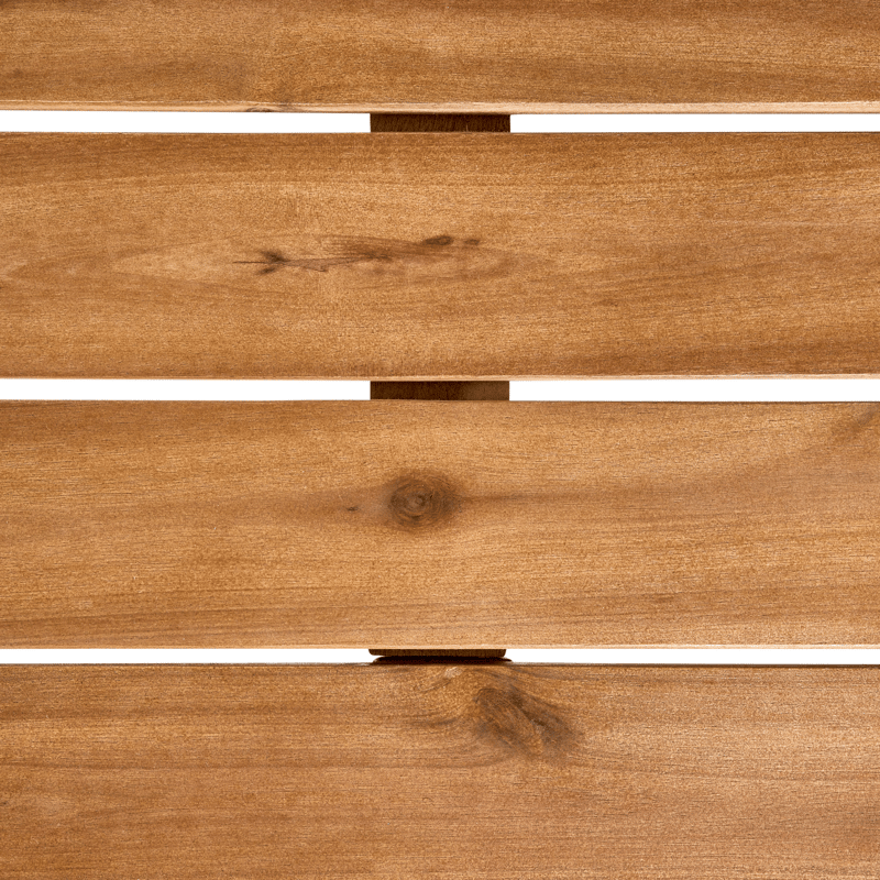 Matbord utomhus Calabritto 90 cm 180 cm Akaciaträ - Brun - Utemöbler - Trädgårdsbord & Utebord - Matbord ute