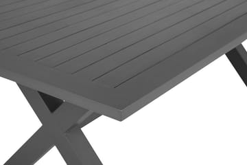 Cascais Trädgårdsbord 200 cm - Grå - Utemöbler - Trädgårdsbord & Utebord - Matbord ute