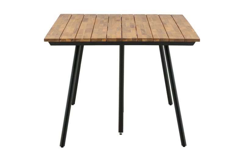 Chan Matbord Utomhus 200 cm - Svart/Brun - Utemöbler - Trädgårdsbord & Utebord - Matbord ute