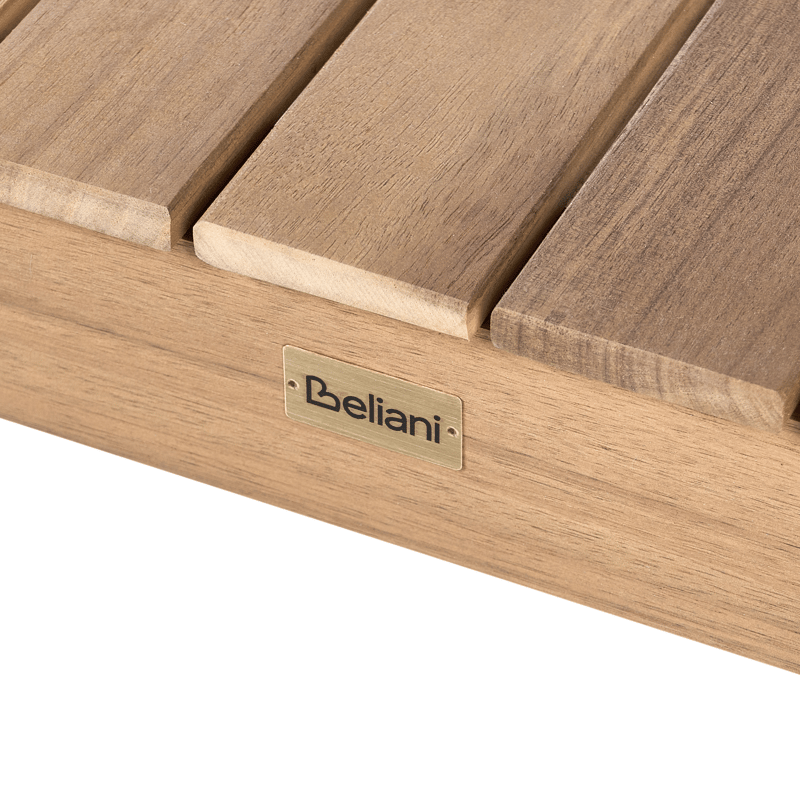 Matbord utomhus Chioggia 90x180 cm Akaciaträ - Brun - Utemöbler - Trädgårdsbord & Utebord - Matbord ute