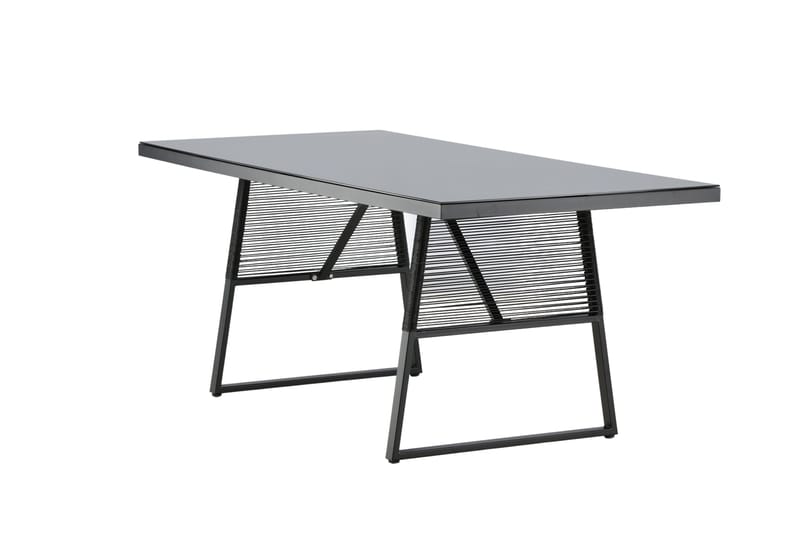 Dallas Matbord Utomhus 193 cm - Svart - Utemöbler - Trädgårdsbord & Utebord - Matbord ute
