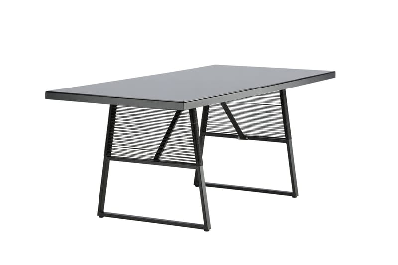 Dallas Matbord Utomhus 193 cm - Svart - Utemöbler - Trädgårdsbord & Utebord - Matbord ute