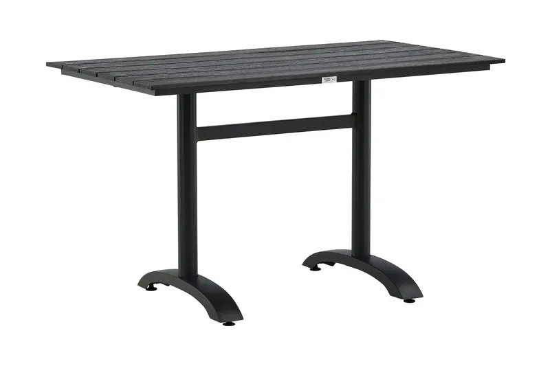 Denver Matbord Utomhus 120 cm - Svart - Utemöbler - Trädgårdsbord & Utebord - Matbord ute
