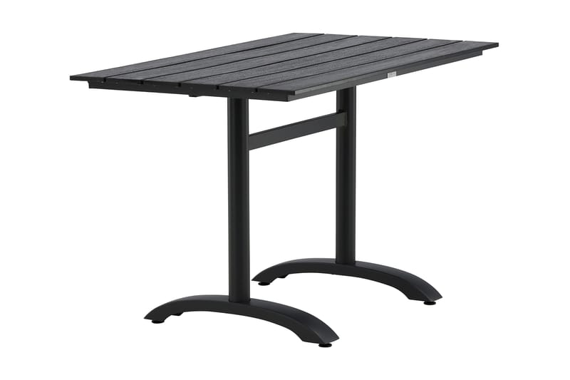 Denver Matbord Utomhus 120 cm - Svart - Utemöbler - Trädgårdsbord & Utebord - Matbord ute