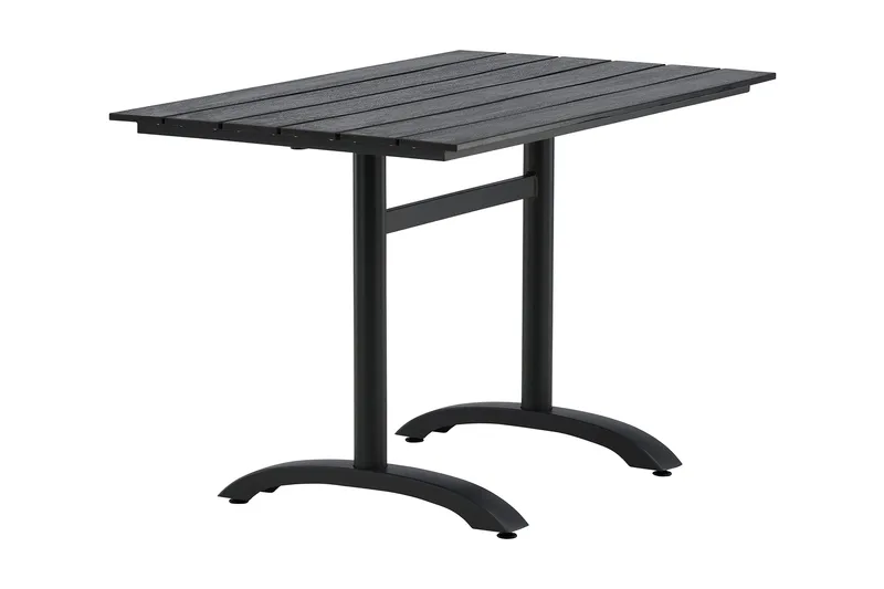 Denver Matbord Utomhus 120 cm - Svart - Utemöbler - Trädgårdsbord & Utebord - Matbord ute