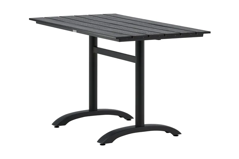 Denver Matbord Utomhus 120 cm - Svart - Utemöbler - Trädgårdsbord & Utebord - Matbord ute